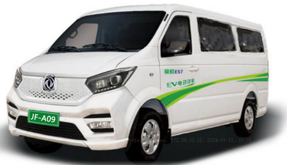 Dongfeng LHD and RHD pure electric 14 seats van passenger vehicle JF-A09